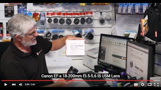 Canon EFS 18200mm f3556 USM Lens Review  Cameras Direct Australia [upl. by Lucine472]