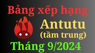 Bảng xếp hạng Antutu tầm trung tháng 92024 [upl. by Esmerolda421]