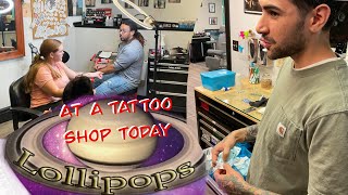 Tattoo shop live Ask us questions [upl. by Brianna]