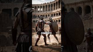 Gladiadores de Leyenda Priscus y Verus  Batalla Épica en el Coliseo history gladiadores shorts [upl. by Linson]