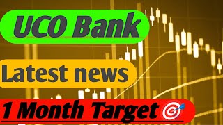 UCO Bank share target 🎯 UCO Bank share news📰 today UCO Bank share latest news [upl. by Pius]