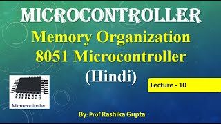 MemoryOrganization8051MCHindi Lecture no10 Memory Organization Of 8051 Microcontroller in Hindi [upl. by Giacamo]