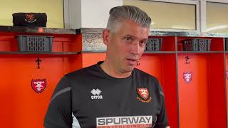 AFC Portchester boss Gav Spurways postmatch interview after Hamble game  September 21 2024 [upl. by Ycnaffit]