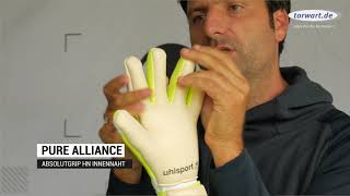 uhlsport Pure Alliance  Absolutgrip Handschuhe 2020 [upl. by Aneelad]