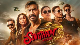 singham again movie in Hindi  ajay devgan  karina kapoor  singham again movie review and fact [upl. by Eetnahs]