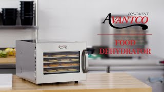 Avantco Food Dehydrator [upl. by Ivor901]