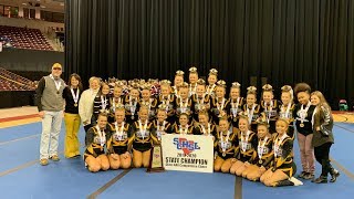 Chesnee High School Wins 3A State Cheer Championship [upl. by Reffotsirhc]