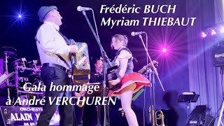 Valse musette Frédéric BUCH et Myriam THIEBAUT 27 ème Gala d’accordéon hommage à André VERCHUREN [upl. by Annelg]