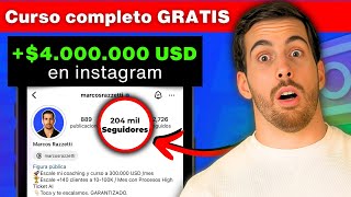 📈 👥 Así Gane 204000 Seguidores 4M USD Con Instagram [upl. by Larentia]