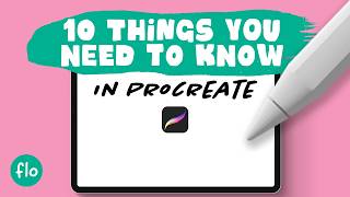 10 things you NEED to know in PROCREATE [upl. by Akcirred132]