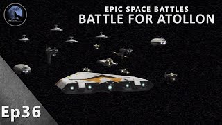 EPIC Space Battles  Battle for Atollon  Star Wars Rebels [upl. by Ronacin]