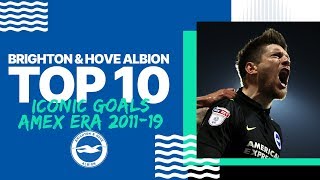 Top 10 Iconic Goals Amex Era [upl. by Guglielma411]