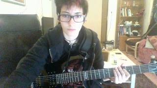 Dimmu Borgir  Vredesbyrd guitar cover [upl. by Etiuqal]