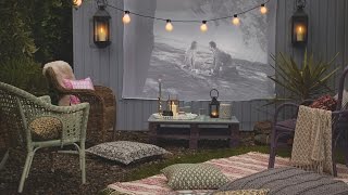 Cuprinol  How To Create a Cosy Outdoor Cinema [upl. by Webster]