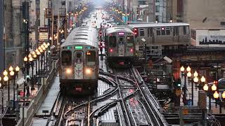 Sistema de Metrô em Chicago [upl. by Eicaj]