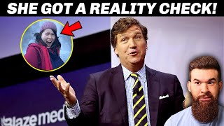 Tucker Carlson SLAMMED This Reporter Over Stupid Question [upl. by Eciruam863]