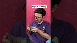 Kal se band ✅ youtubeshorts comedy ytshorts funny english englishlearning englishtuition [upl. by Jona]