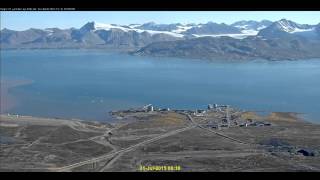 NyÅlesund timelapse May–Oct 2015 [upl. by Can]