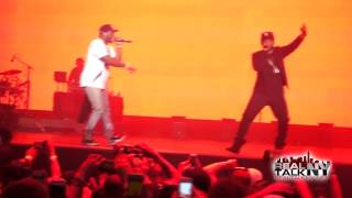 Drake Brings Out G Unit At OVO Fest 2014 [upl. by Enamrej]