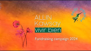 ALLIN KAWSAY  2024 KUSI KAWSAY FUNDRAISING CAMPAIGN [upl. by Rebmat]