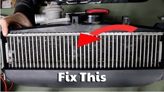 How to Fix Intercooler Fins [upl. by Edijabab292]