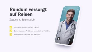 Telemedizin  Rundum versorgt auf Reisen  ÖAMTC Schutzbrief [upl. by Daniella312]