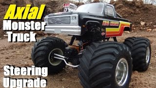 Axial AX10 quotKING KRUNCHquot 444 oz torque Servo Upgrade [upl. by Oiceladni]