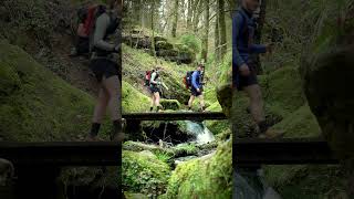 WATCH SILENT HIKING Mullerthal Trail  6 days Backpacking Luxembourg  Route 1 2 amp 3  112 km [upl. by Alisan968]