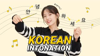 Korean intonation How to sound more like a native [upl. by Salocin]