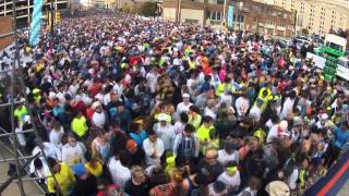 Watch the Crowd Grow at the 2013 Dallas YMCA Turkey Trot [upl. by Spurgeon]