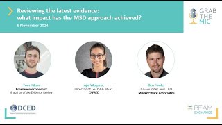 Reviewing the latest evidence what impact has the MSD approach achieved [upl. by Suzanna309]