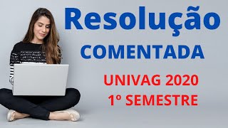 Resolução Univag 2020 [upl. by Baron]