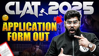 CLAT 2025 Application Form is out   Key Dates Fees amp Consortium News  CLAT [upl. by Shermie157]