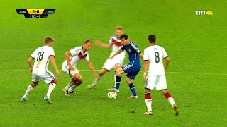 Lionel Messi vs Germany World Cup Final 2014 English Commentary 4K UHD 50fps [upl. by Alvar]