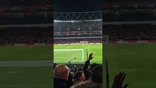 Arsenals new set Pice again ole ole chant viralvideo arsenal chanting yt afc [upl. by Sender]