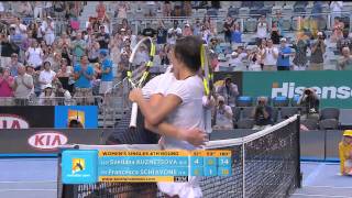 Schiavone wins epic Australian Open 2011 [upl. by Ylram]