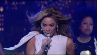 Beyoncé Knowles  Halo Live  The Late Show with David Letterman [upl. by Colville]