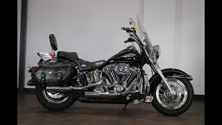 HARLEY DAVIDSON FLSTCI 1450 SOFTAIL HERITAGE CLASSIC 2005  WALK AROUND VIDEO TOUR amp START UP [upl. by Assiled]