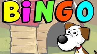 BINGO Song with Lyrics  Nursery Rhymes For Children [upl. by Eldwen667]