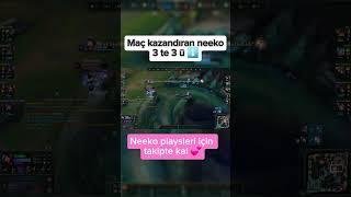 NEEKO PLAYS trending leagueoflegends neekomid leagueoflegendsclips wildrift neekogameplay [upl. by Grous]