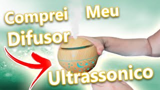 Difusor ultrassônico como funciona Aromaterapia Óleos Essenciais [upl. by Kirred995]