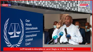 La CPI demande la réinscription de Laurent Gbagbo sur le fichier électoral [upl. by Atteyek]