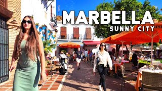 Marbella Spain Sunny City November 2024 Update Costa del Sol Walk  Málaga 4K [upl. by Edny372]