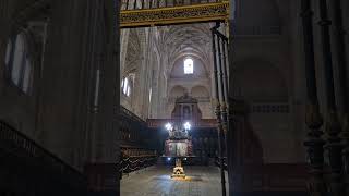 Aussie amp Scot inside Cathedral Segovia Spain [upl. by Sachiko]