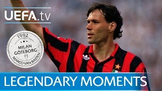 Van Basten hits four for Milan 1992 [upl. by Coletta]