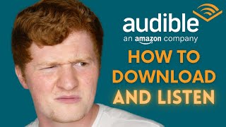 How to Download and Listen to Audiobooks on Amazon Audible App [upl. by Anilegnave168]