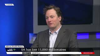 African Wealth Report  SA has lost 11 000 USdollar millionaires Andrew Amoils [upl. by Lamoree]