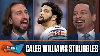 Vikings ‘could win the NFC Have the Bears hurt Caleb Williams outlook  NFL  FIRST THINGS FIRST [upl. by Belac]