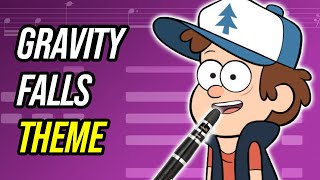 How to play the Gravity Falls Theme on Clarinet  Clarified [upl. by Werna]