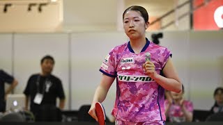 南波侑里香 vs 田口瑛美子 TFINALGAME トップおとめピンポンズ名古屋 vs 九州アスティーダ ノジマTリーグ 20232024 819 イオンレイクタウン 第3G【卓球Tリーグ公式】 [upl. by Cheshire661]